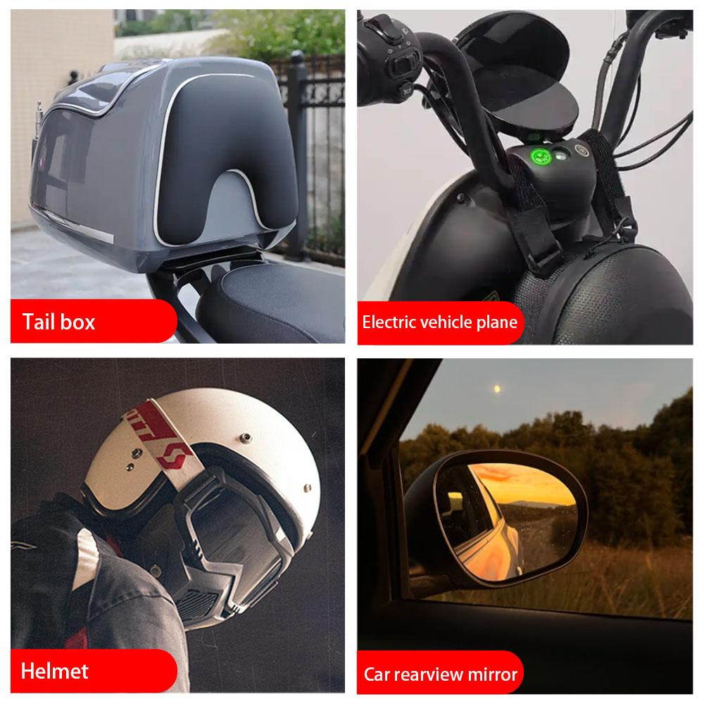 Light Warning Effect Mini Airplane LED Light  Car Rearview Mirror