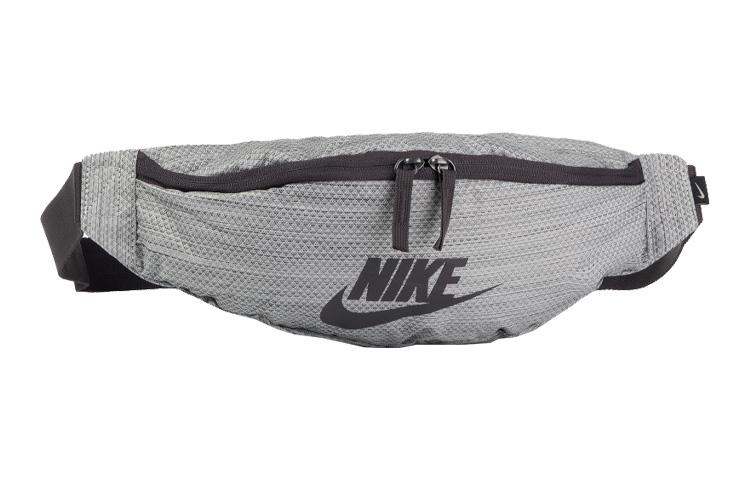 Nike Classic Polyamide One Shoulder Crossbody Fanny Pack Regular Unisex Silver Gray BA6403-133