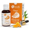 Naturalis Essence Of Nature Kaltgepresstes Orangenöl Ätherisch Unverdünnt Rein Und Natürlich Therapeutische Qualität Für Hautpflege, Linderung Von Stress, 30 ml