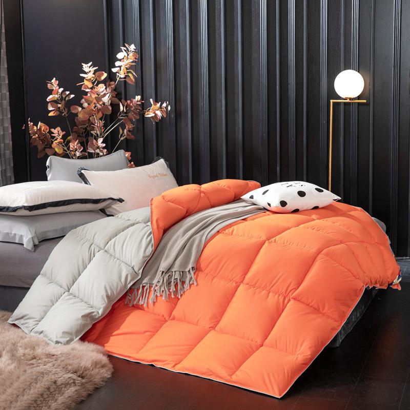Fünf-Sterne Baumwolle Daunenalternative Steppdecke - Kuscheliger Kern für Frühling, Herbst, Winter - Perfektes Geschenk
