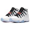 Jordan Air Jordan 11 Adapt Ch Mid top Vintage Basketball Shoes Men's Black White Red Asian Version DD3522-100