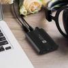 Portable HiFi Headphone Amplifier Amp 3.5mm Headset Amplifier Two-Stage GAIN
