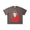 260 GSM Double Yarn 32 Count 100% Cotton One Piece V26 Luffy Wano Print Unisex Heavy Cotton T Shirt