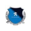 Alloy Car Fender Side Emblem Trunk Tail Badge for Peugeot 106 108 206 207 208 301 306 308 407 408 508 2008 4008 5008