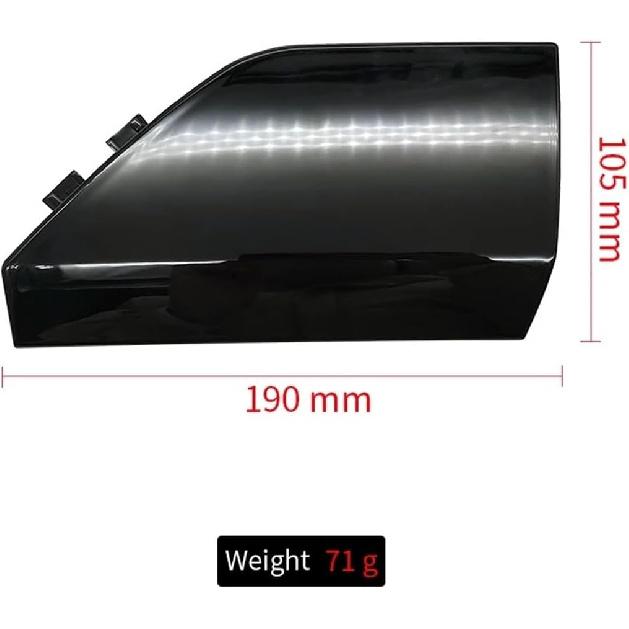 for BMW G20 G21 M Sport 3 Series 2022-2024 320 323 325 330i Car Front Bumper Left Right Side Tow Hook Cover Cap Black 51118085456 Replacement