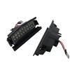 2PCS LED License Plate Lights 6000K For Mazda 2 2016 MX5 Miata 2016 white license plate light number plate lamp