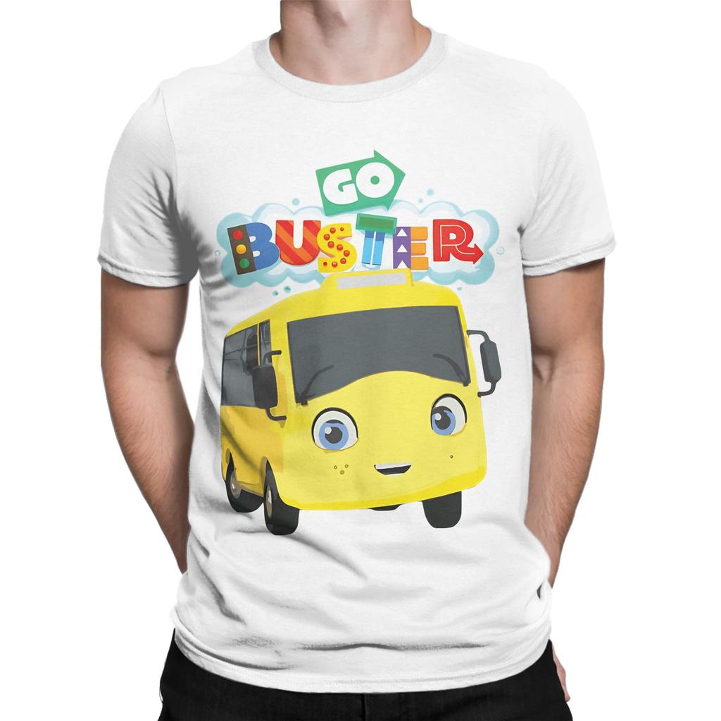 Unisex WoUnisexs TShirt Tayos Little Bus Cute Cars Vintage Pure Cotton Tee Shirt Short Sleeve T Shirts Round Collar Clothing Graphic