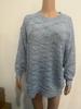 Women's Casual Long Sleeve Polka Dot Knit Sweater