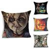 Chucky Good Guy Doll Horror Movie Design Cushion Pillow Case Cover In Vibrant Colors