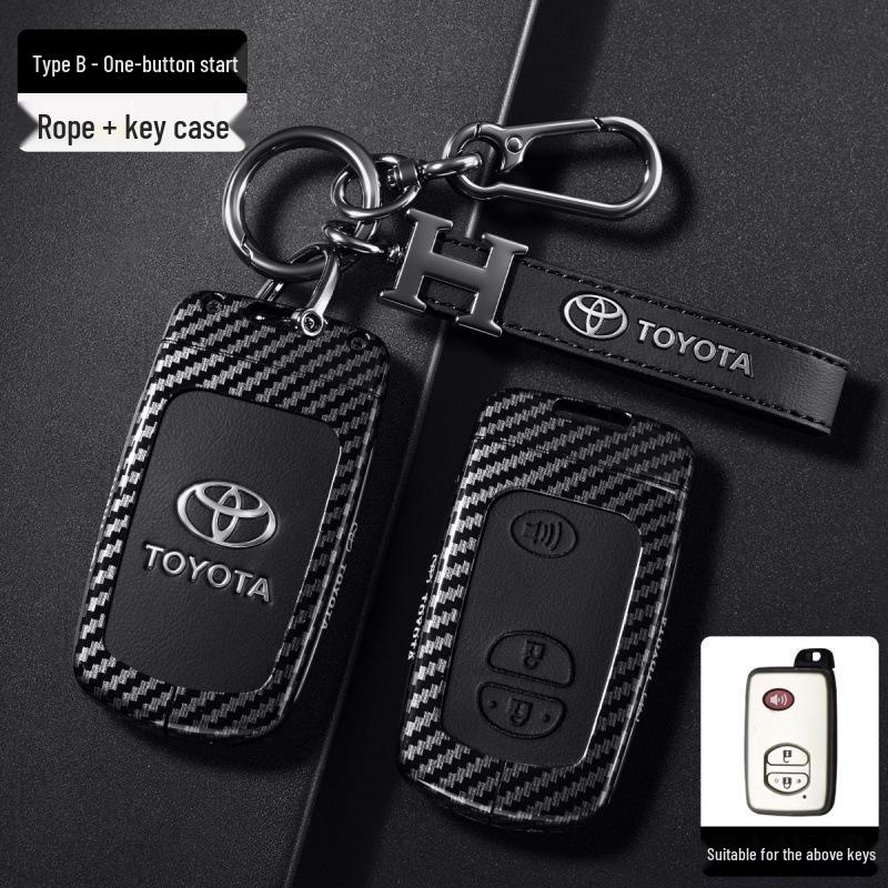 Compatible Key Cover for Older Model Camry, Land Cruiser, Prado, 86, and Reiz