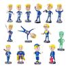 Vault Boy Fallout Q Version PVC-Actionfigur Modell Dekoration 12cm