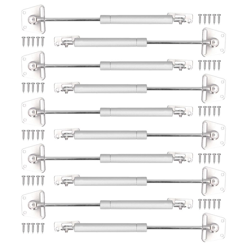 10Pcs Hydraulic Support Rod Furniture Cabinet Tatami Soft Close Hinge Iron Head Gas Lift Strut
