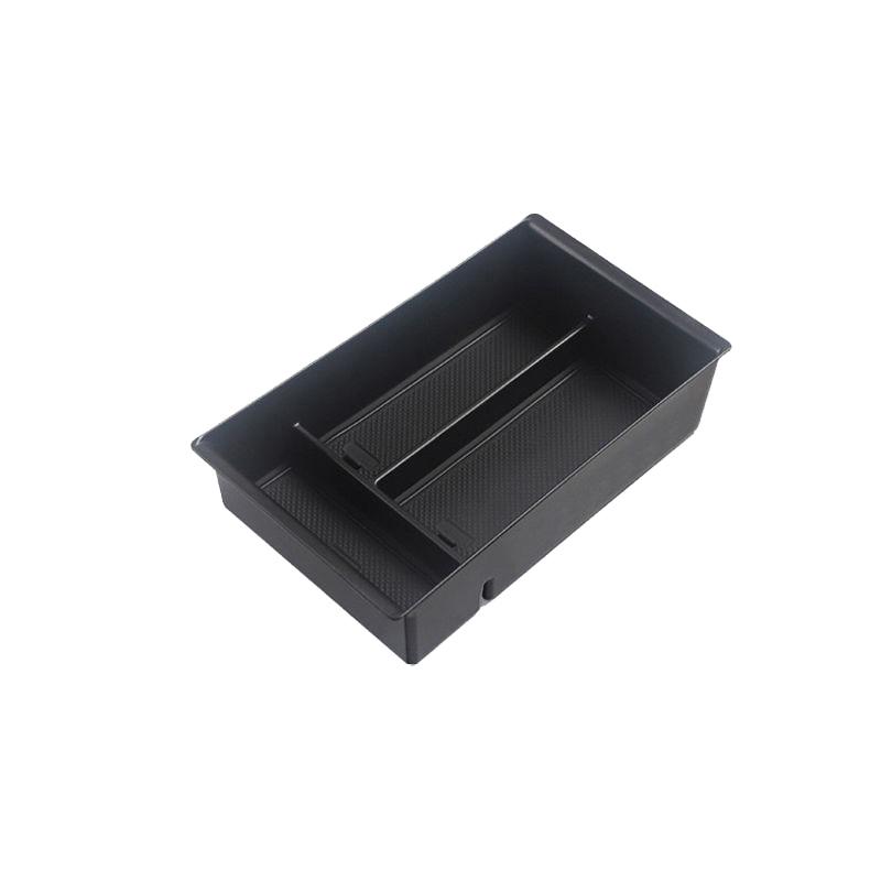 For EBRO S700 2025 Car Accessories ABS Plastic Black Central Armrest Storage Box Glove Box Interior Tidying Secondary Pallet ABS Black