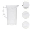 1.5/2/2.5L Plastic Water Pitcher with Handle  Large Capacity Cold Kettle Ice Tea Beer Jug for Refrigerator Juice Beverage