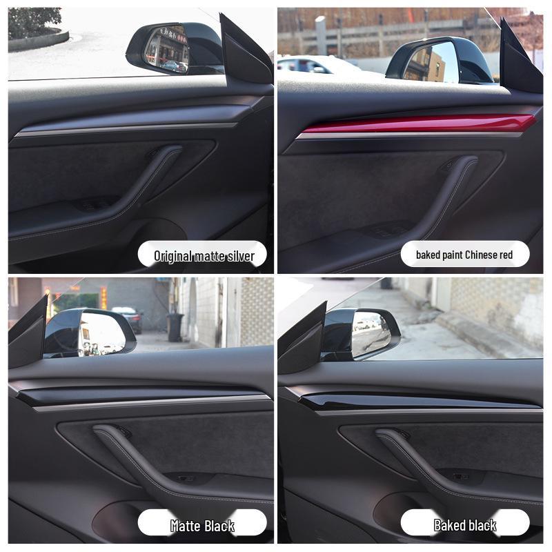 Tesla Model 3/Y Carbon Fiber Door Trim Accessories
