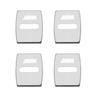 4pcs Car Door Lock Protection Cover Titanium Alloy Cap For BMW E46 E90 E60 F30 F10 E39 E36 F20 G20 G30 E92 E87 E91 X5 E70 F11 X3 CU4