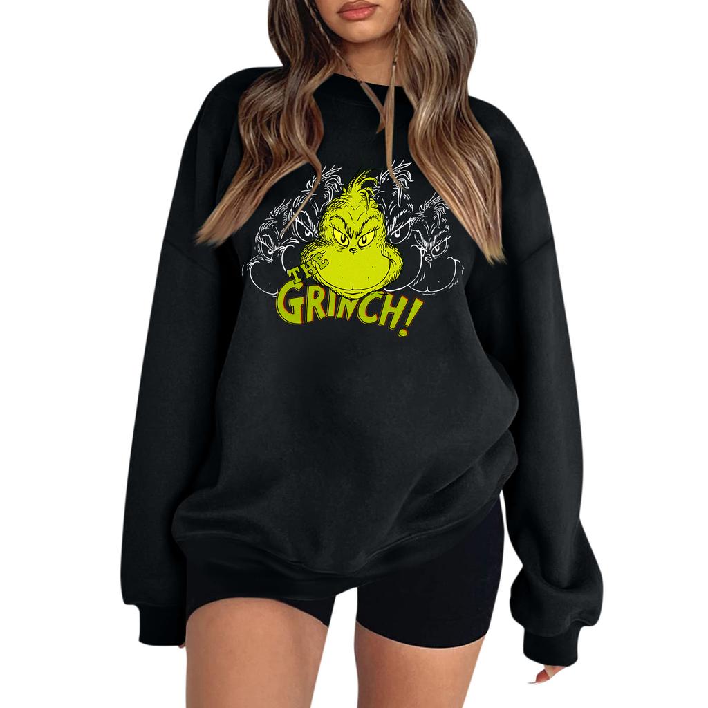 Women's Colorblock Sweatshirt Long Sleeve Round Neck Casual Comfortable Loose Lightweight Women's Sweatshirtt