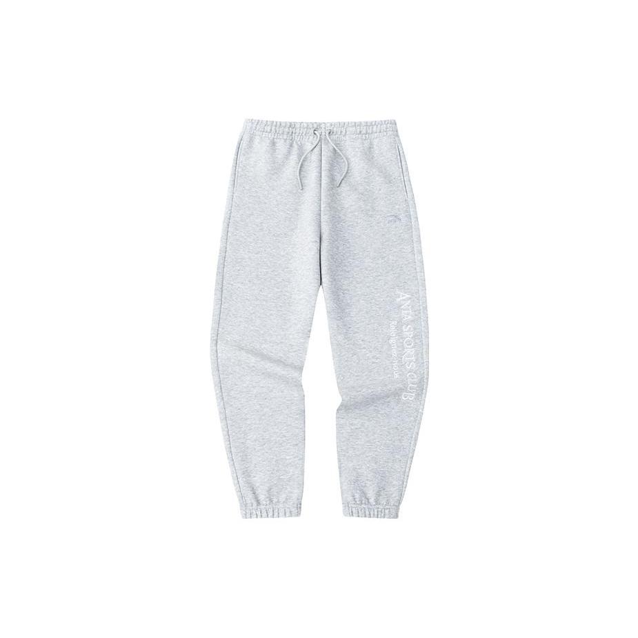 Anta Life Collection Knitted Sweatpants Men s Gray Heather Gray 152418319-1 L