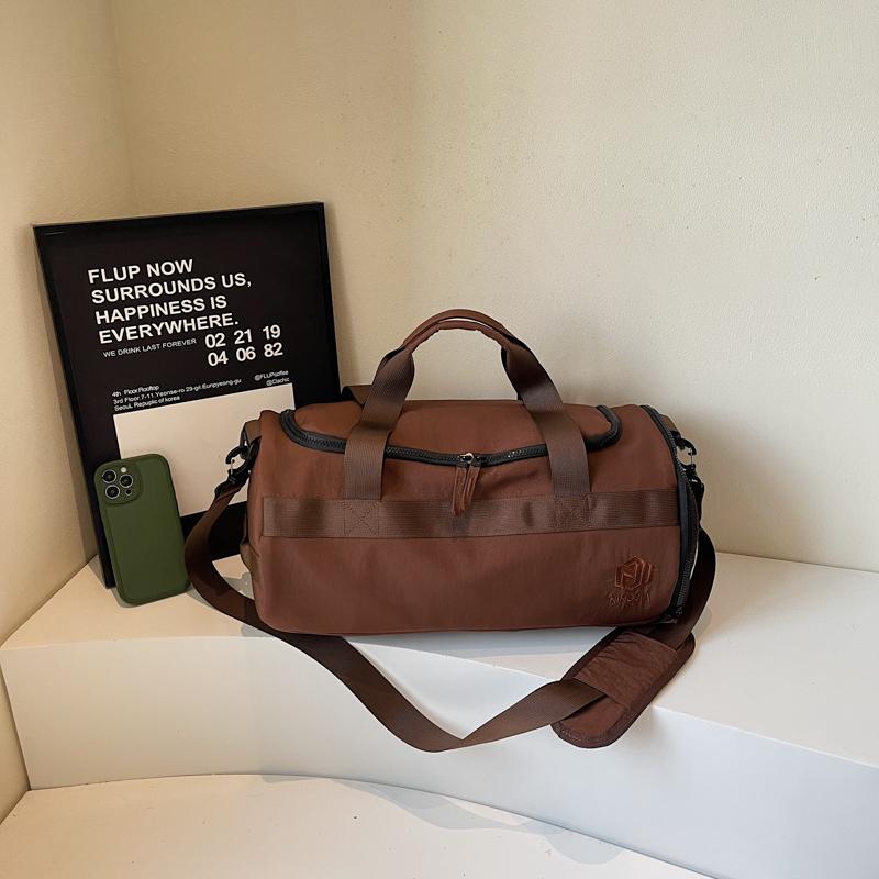 Dry and Wet Separation Large Capacity Gym Bag Swimming Sports Bag Short-Distance Travel Bag with Separation Shoes Bags