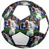 Pallone da Calcio Michael Olise Taglia 5, Cucito a Macchina in PVC, Resistente e ad Alto Rimbalzo, Adatto a Tutte le Età, Merchandising per tifosi, Partite e Uso all'Aperto.