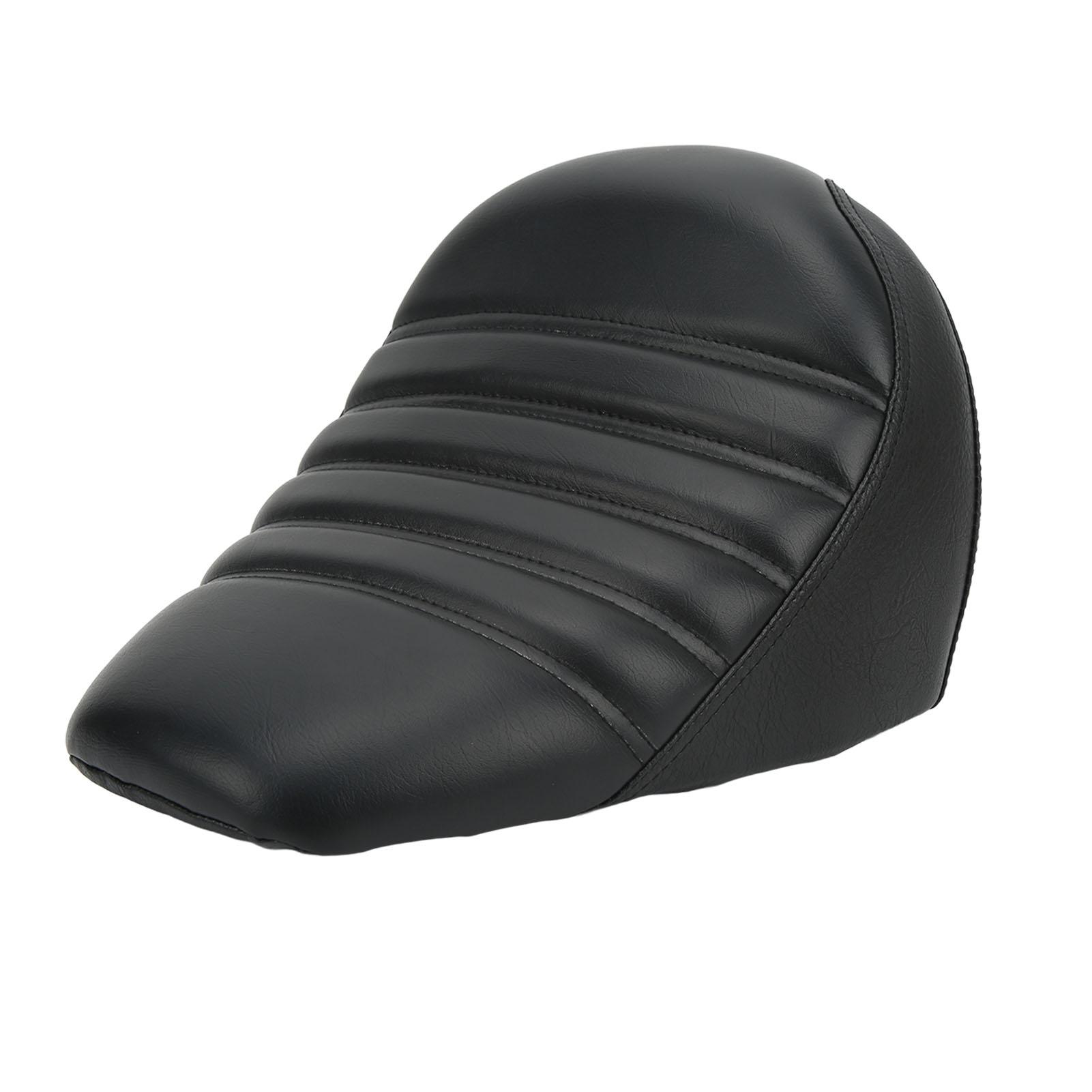 

Motorcycle Front Solo Seat Comfortable Anti Slip Stripe Stitching Replacement for Scout Bobber