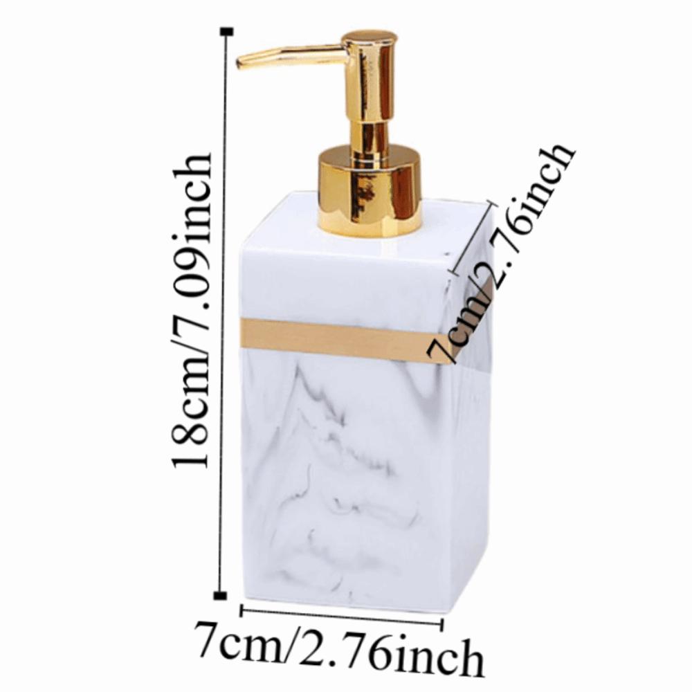 Resin Lotion Dispenser Bottles Light Luxury Liquid Soap Container  Restaurant