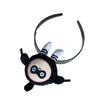 Makeup Party Costume Funny Eggy Hairband with Bangs Clip Headwear Bangs Clip Creative Headband for Makeup