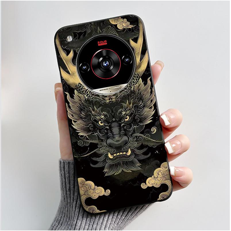 Funda Para ZTE Nubia Focus 2 Ultra Funda Z2463N Estética Lujo Linda Genial Niños Niñas Funda de Silicona Suave para Nubia Focus2 Ultra 5G