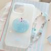 Blue Apple 16 Mobile Phone Case Iphone15promax Suitable for 17 Soft Set 11 Small Fresh Fruit 13 Hanging Chain 12