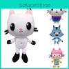 Gabby's Dollhouse Plush Cartoon Stuffed Cat Plushie Doll Kids Xmas Gifts