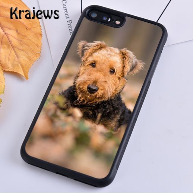 Krajews Airedale Terrier Dog Phone Case Cover For iPhone 17 Air 16 15 14 Plus 11 12 13 Pro Max Coque Shell Fundas