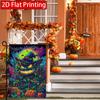 2D Flat, 2D FlatHalloween Jack Lantern Welcome Halloween Garden Flag_4-28x40 Inch Outdoor Garden Flag Double-sided Home Decoration Courtyard Decoratio
