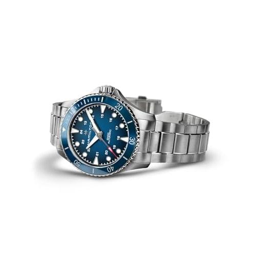 Hamilton H82505140 Khaki Navy Scuba Automatic Men's Watch with Official Warranty [Official Import]