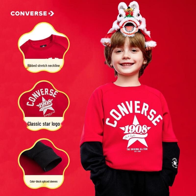 Converse Kids' Fleece Sweatshirt