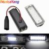 Car Accessories LED License Plate Light For Land Rover Range Rover Sport L494 Range Rover L405 VW Phaeton Polo Golf 4 Golf 5 6