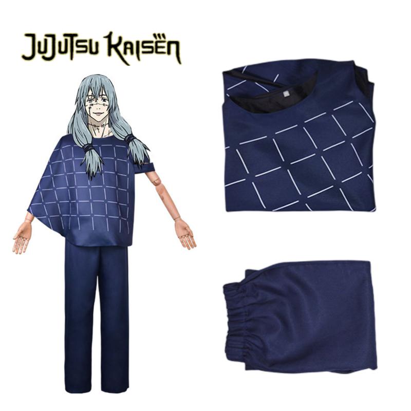 

Jujutsu Kaisen Mahito Cosplay Costume Suit Anime Events Party Halloween Outfit XS