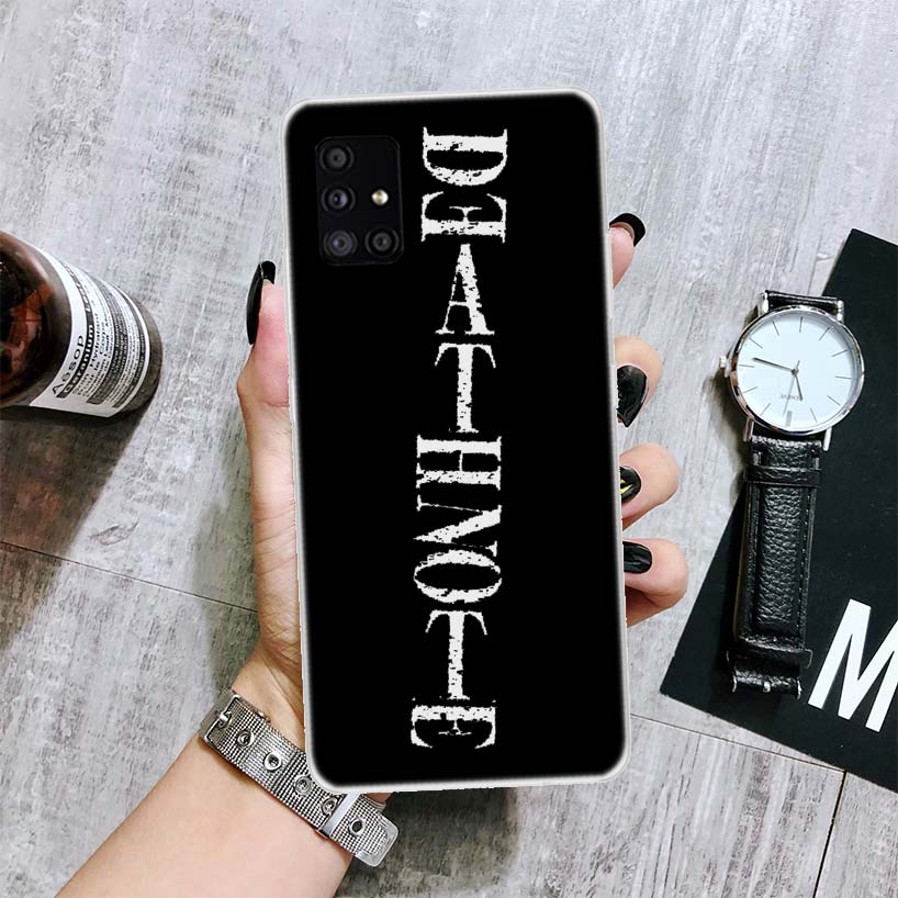 Anime Manga Death Note Ryuk Phone Case For Samsung Galaxy A12 A22 A32 A42 A52 A72 A51 A71 5G A41 A31 A21 A02S M12 M21 M31 M30S