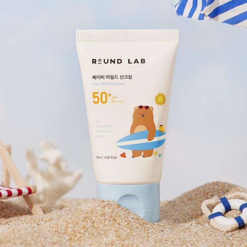 ROUND LAB Baby Milde Sonnencreme 60ml SPF 50+ PA++++