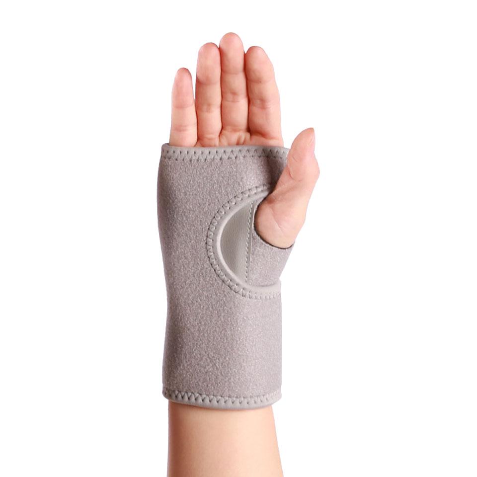 1Pcs Steel Plate Wrist Brace Adjustable Support Breathable Sprain Relief Double Strap Palm Brace for Pain Relief