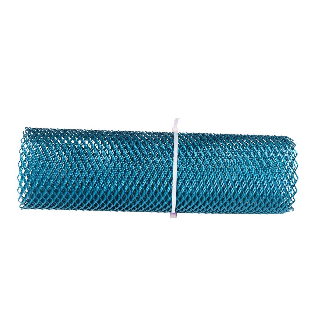 Car Front Center Grid Grille Rhombic Mesh Stable Structure Aluminum Fit for Cars