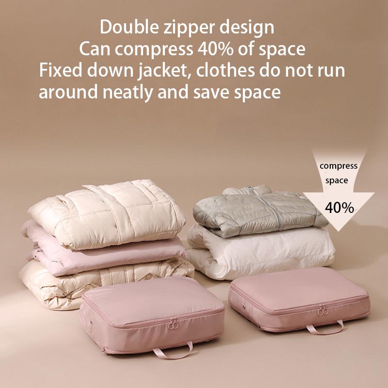 Large Compression Storage Bag, Space Saving, Waterproof And Dustproof, Wardrobe Storage Box, Camping Supplies, Optional Colors