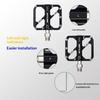 GUB GC071 GZ 1 Pair Aluminum Alloy Pedals Anti Slip Triple Bearing Pedals with Hex Wrench for Mountain/Road Bike