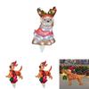Festive Dog Led String Lights With Plastic Material For Yard And Patio Decor