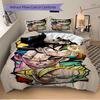 3pcs Dragon Ball Z Duvet Cover Set, 1 Duvet Cover + 2 Pillowcases (No Insert), High-Definition Print, Home & Dorm Set Yy251208075