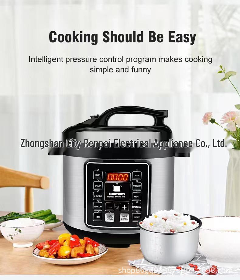 Multifunctional Large Capacity Household Electric Pressure Cooker