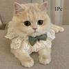 Kitty Pure Lace Edge Dog Snood: Cute Princess Four Seasons Style