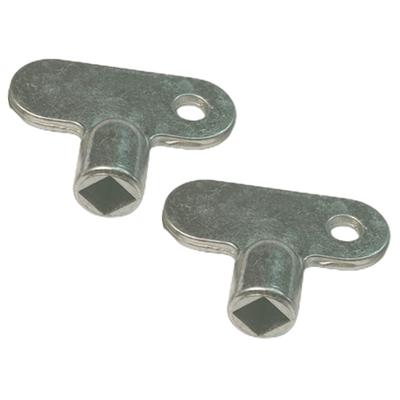 2pcs Exhaust Valve Key Shatterproof Material Zinc Alloy