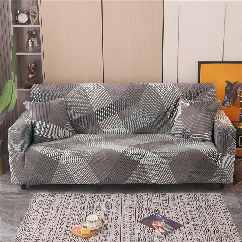 Elastic Lazy Sofa Cover All Inclusive Anti Slip Sofa Cover  Sofa Towel Cover Fabric