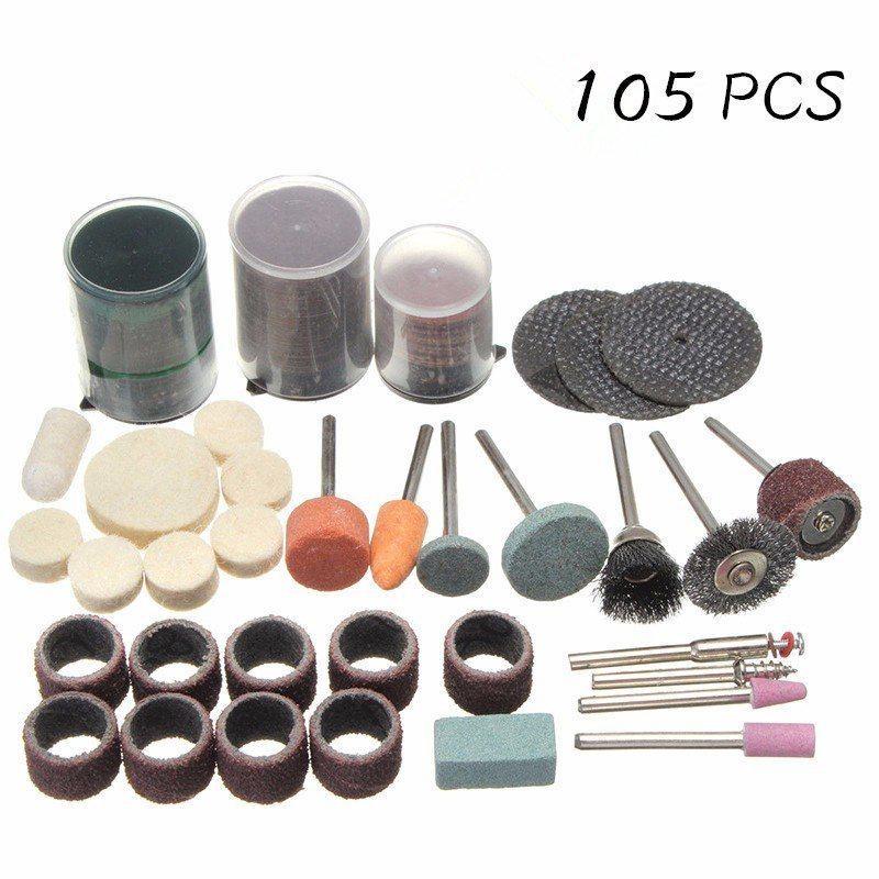 Electric Accessories Grinding Kit Practical Carving Grindering Polishing Suit Polishing Double Ring