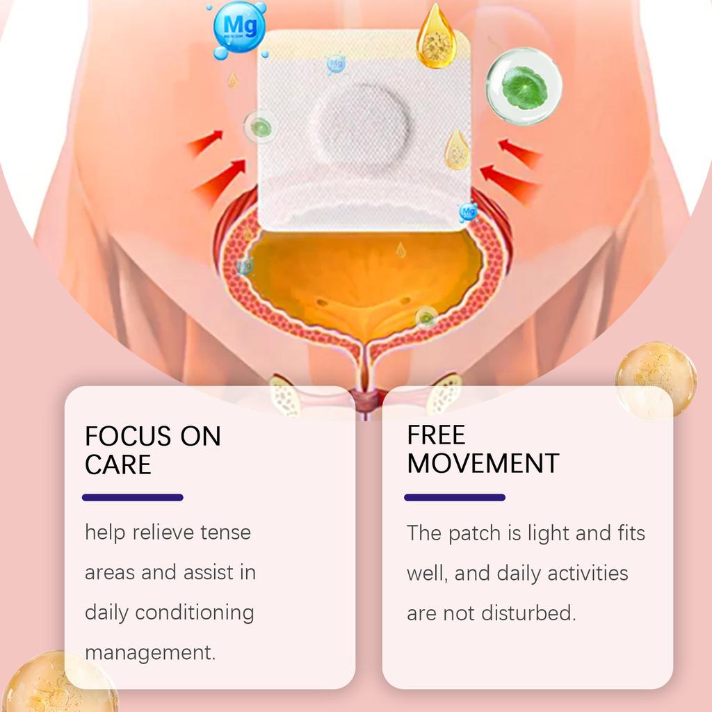Herbal Care Patches , Abdominal Patches For Women , Pelvic Floor Care Patches , Gentle Application To Reduce Discomfort Patches.